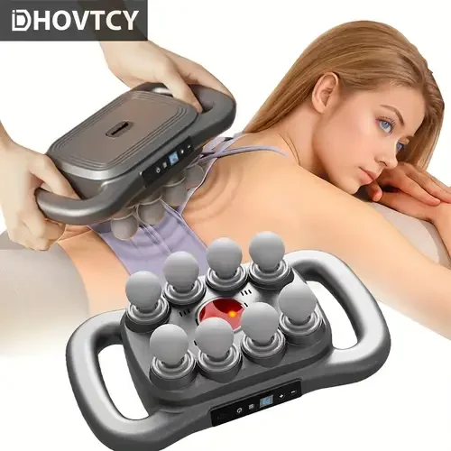 8 Başlıklı Şarjlı Isıtmalı Masaj &hellip;