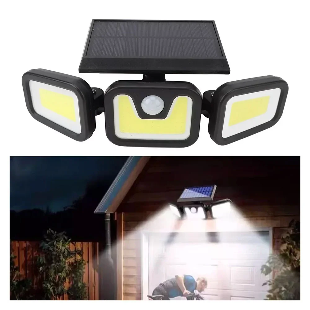 85W Güneş Enerjili Hareket Sensörlü Duvar Lambası Ku...