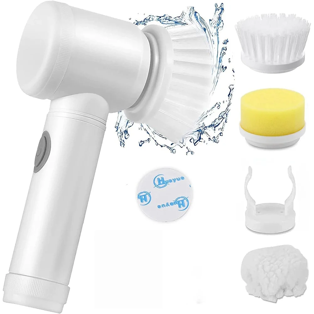 Egonex Çok Fonksiyonlu Banyo Mutfak Lavabo Şarjlı Temizlik Fırçası