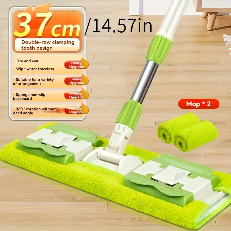 Egonex İstediğin Bezi Tak Kullan Mandallı Mop Tele