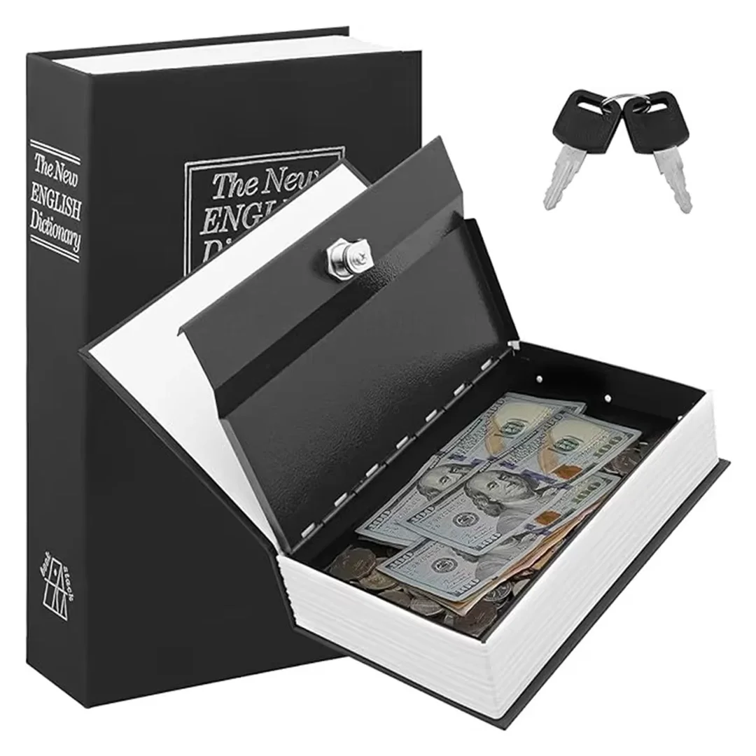 Egonex Kitap Görünümlü Metal Kasa Ku&hellip;