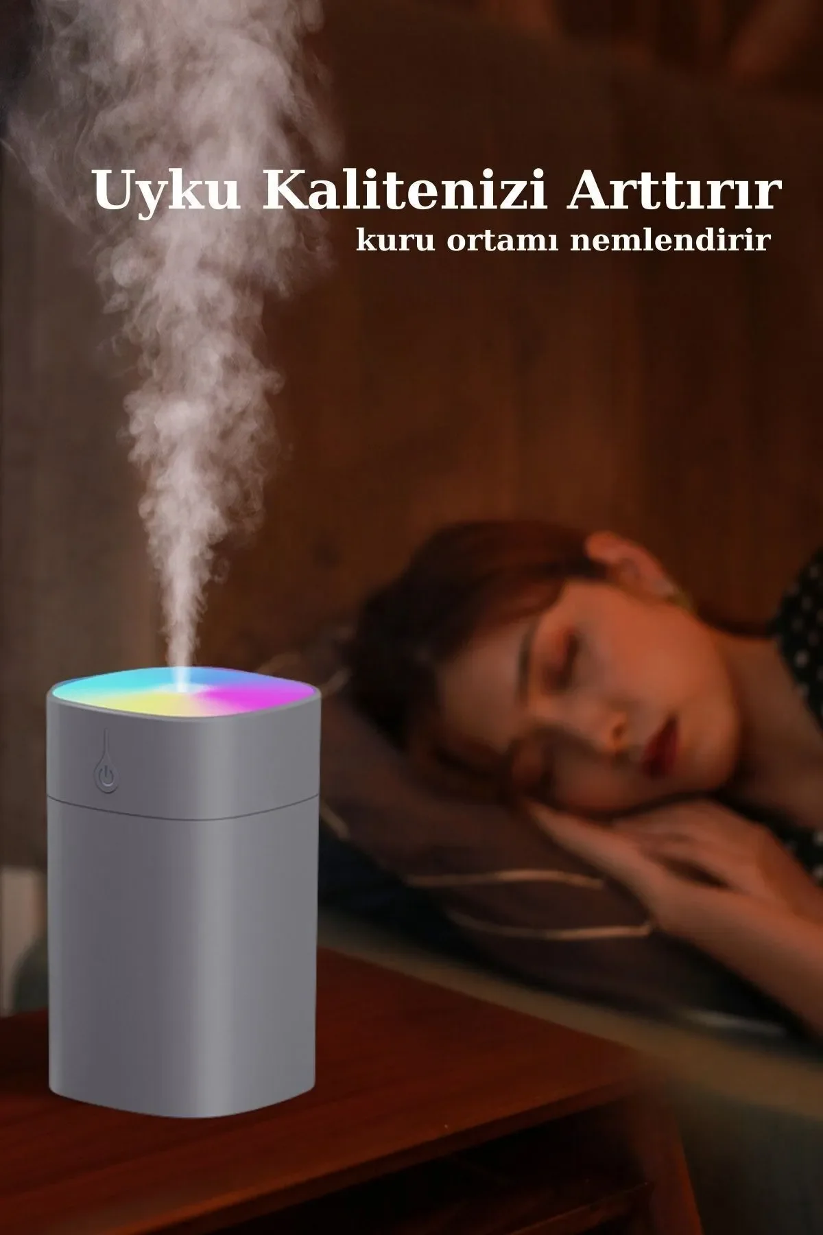 H2O Humidifier 400 Ml Ulrasonik Hava Nem&hellip;