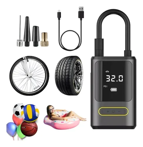 Kablosuz Oto Araç Mini 4000mAh 150 PSI Işıklı Oto Hava Kompresörü KA-760