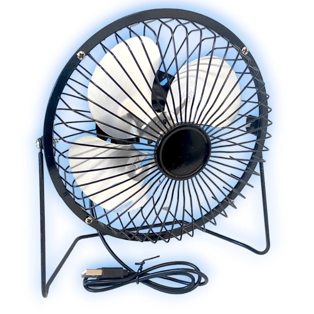 Masaüstü Metal Mini Fan Vantilatör Usb Girişli 20 Cm Çap&hellip;