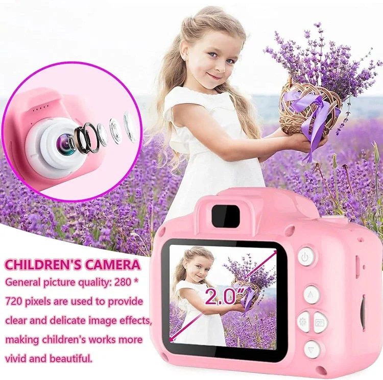 Mini 1080P Çocuklar Için Dijital Fotoğraf Makinesi