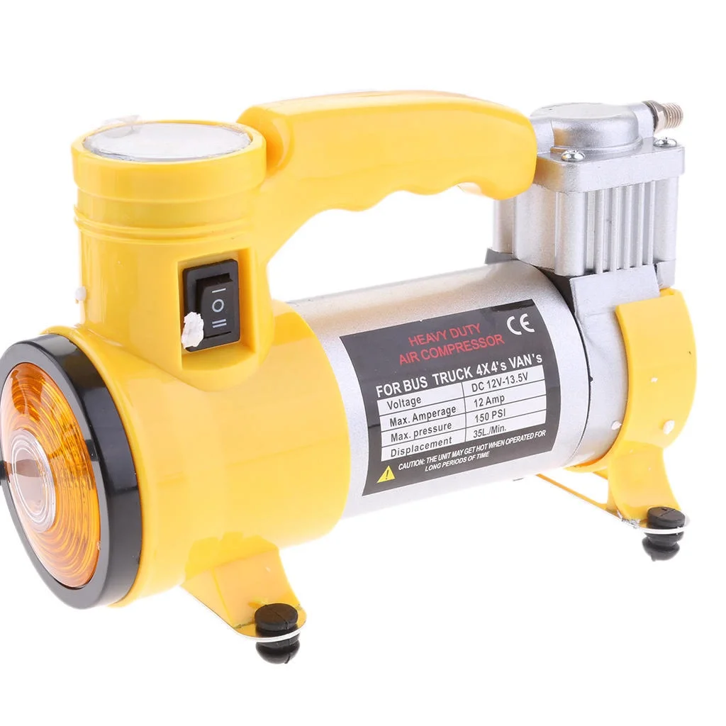 Oto Araba Lastik Şişirme Kompresörü Pompası Işıklı 150 Psı YAGE&hellip;