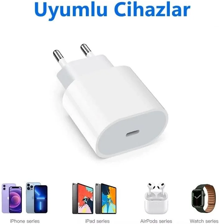 Type C 25W Şarj Aleti - Type C 25W Şarj Aleti