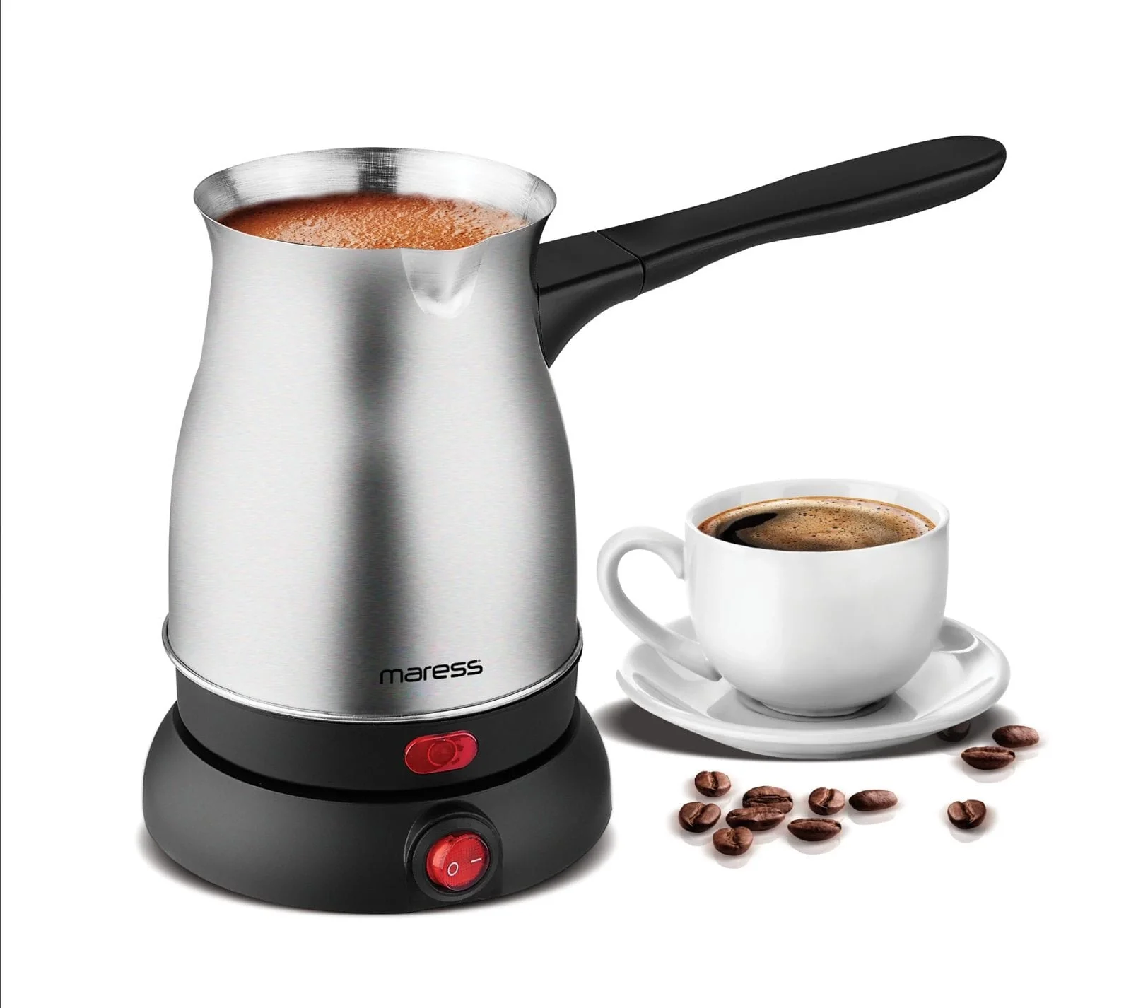 Maress Gönül Elektrikli Inox Türk Kahvesi Makinesi