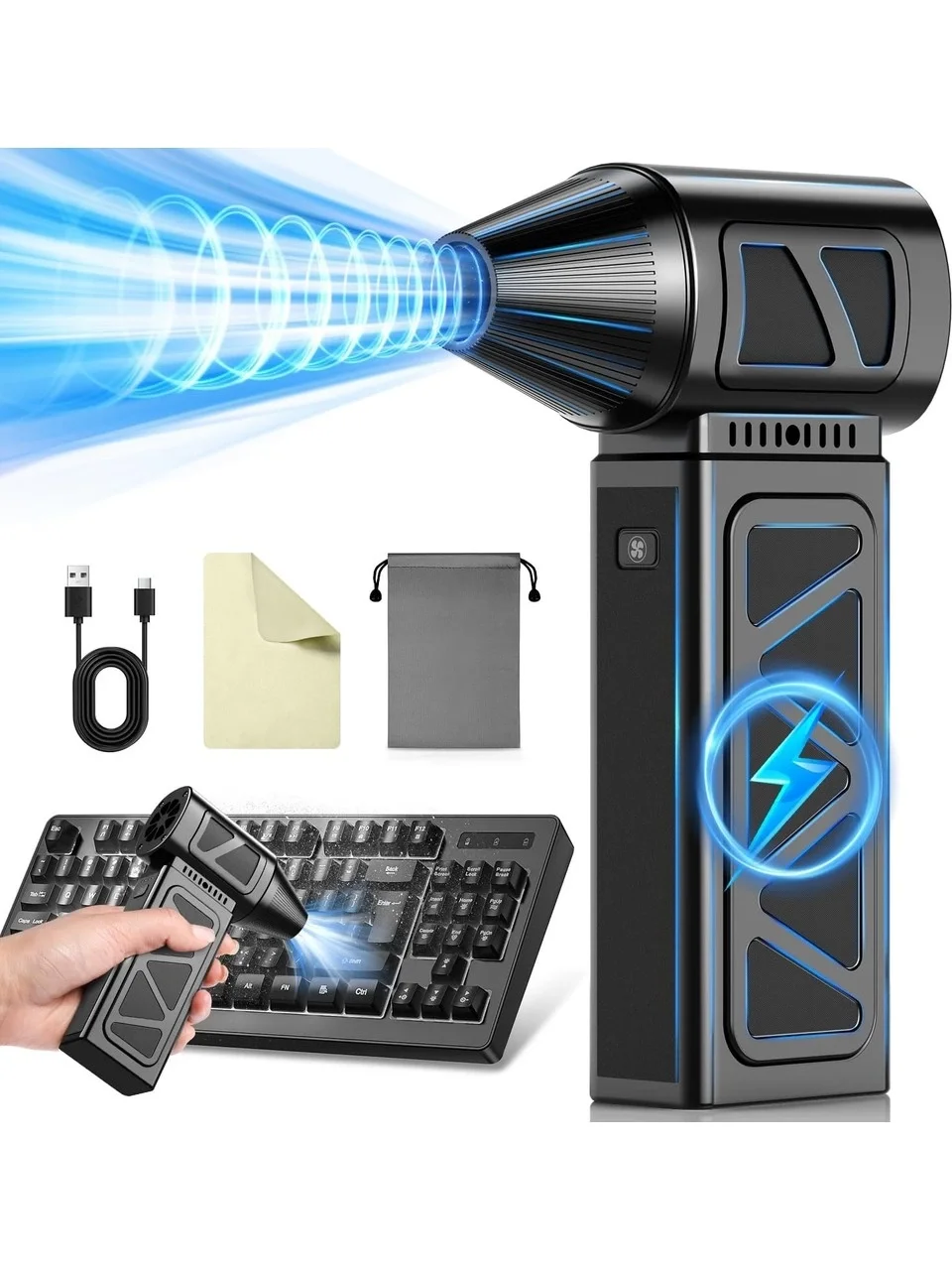 Mega Turbo Üfleyici Elektrikli Şiddetli Fan Hava Kompre...